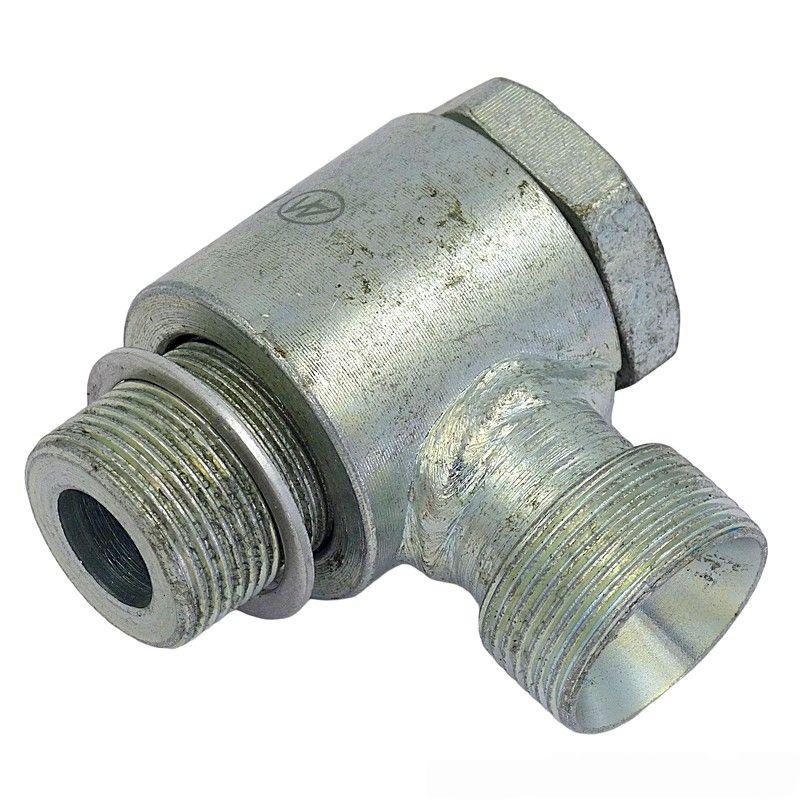 Кутник поворотний у зборі Ф24/М24х1,5