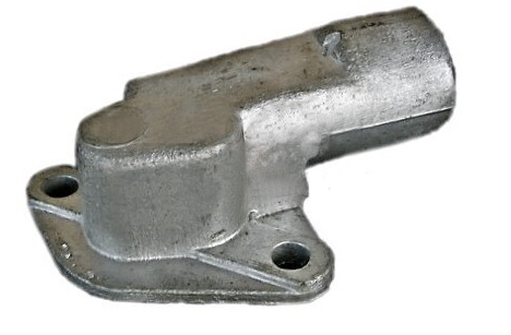 Патрубок водяного насоса Д-65 (алюм.)